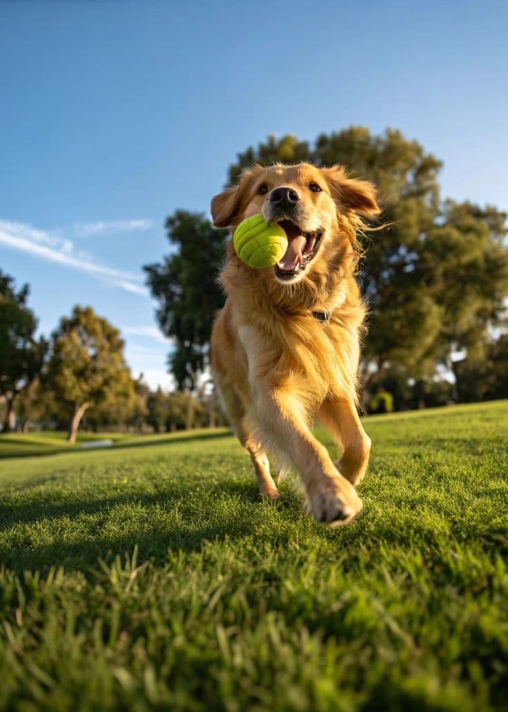 Puppies at the park